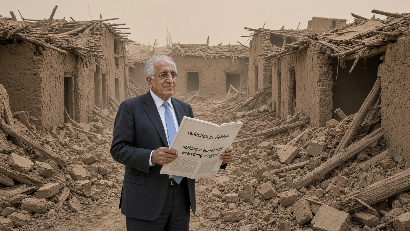 Khalilzad Criticizes Wolves For Entering Afghanistan Through Door He Left Open