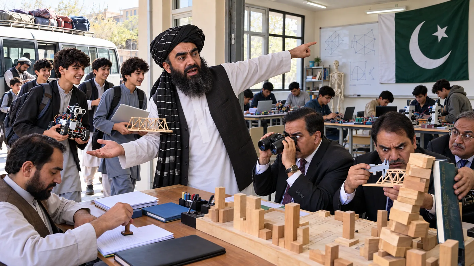 Taliban Retaliates Against Pakistan by Making Afghan Sons Study STEM