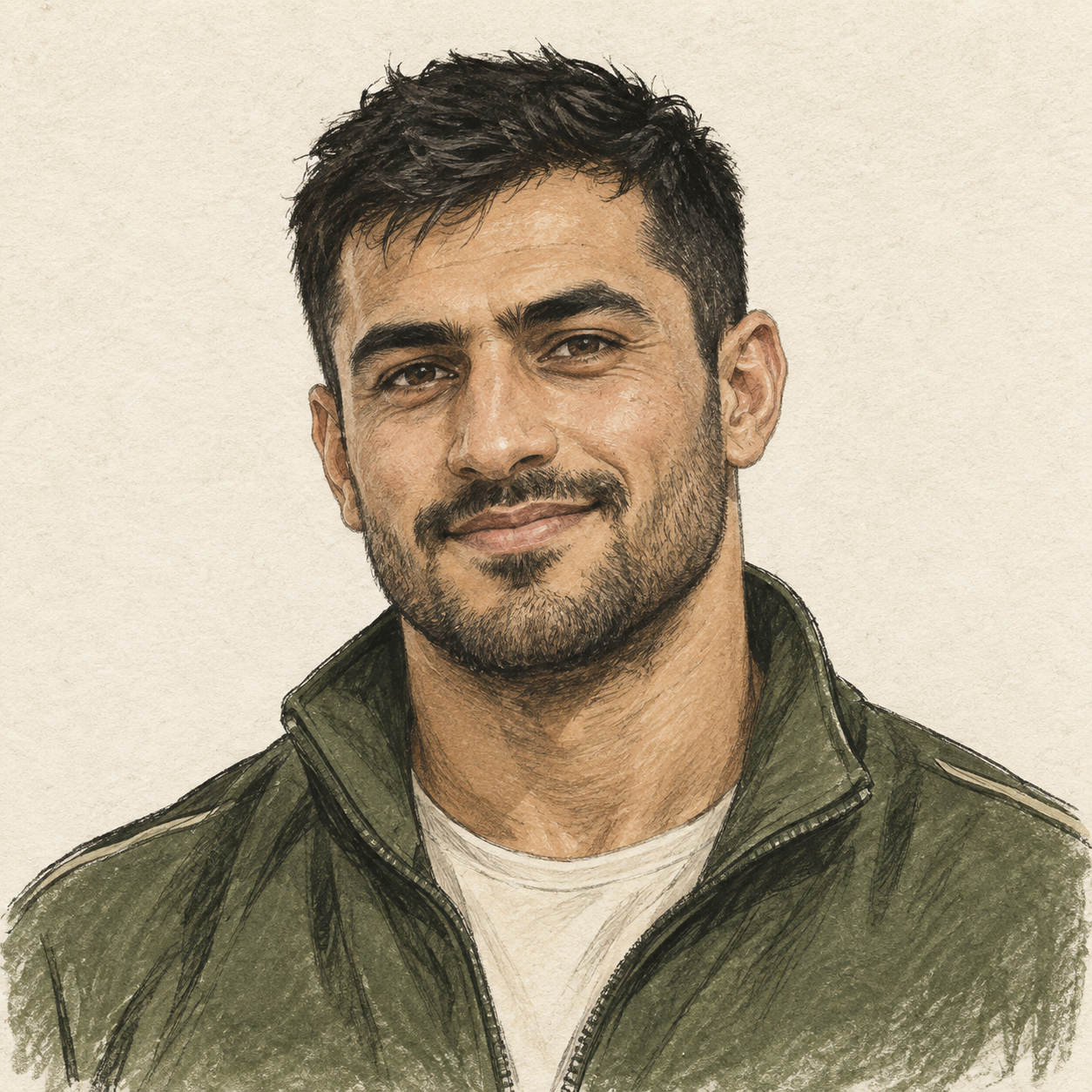 Portrait of Baharullah Topchi