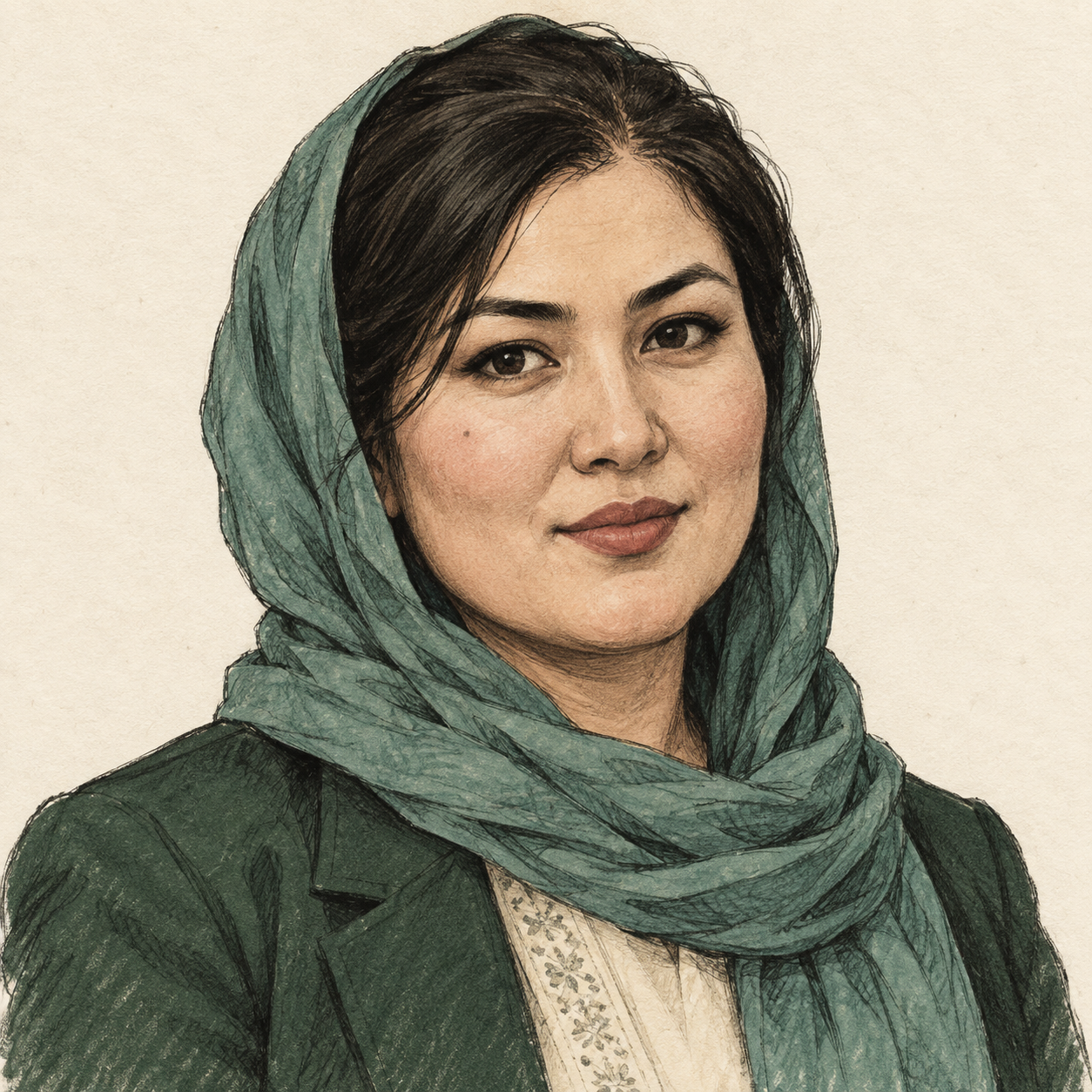 Portrait of Fatimeh Daikundiwal