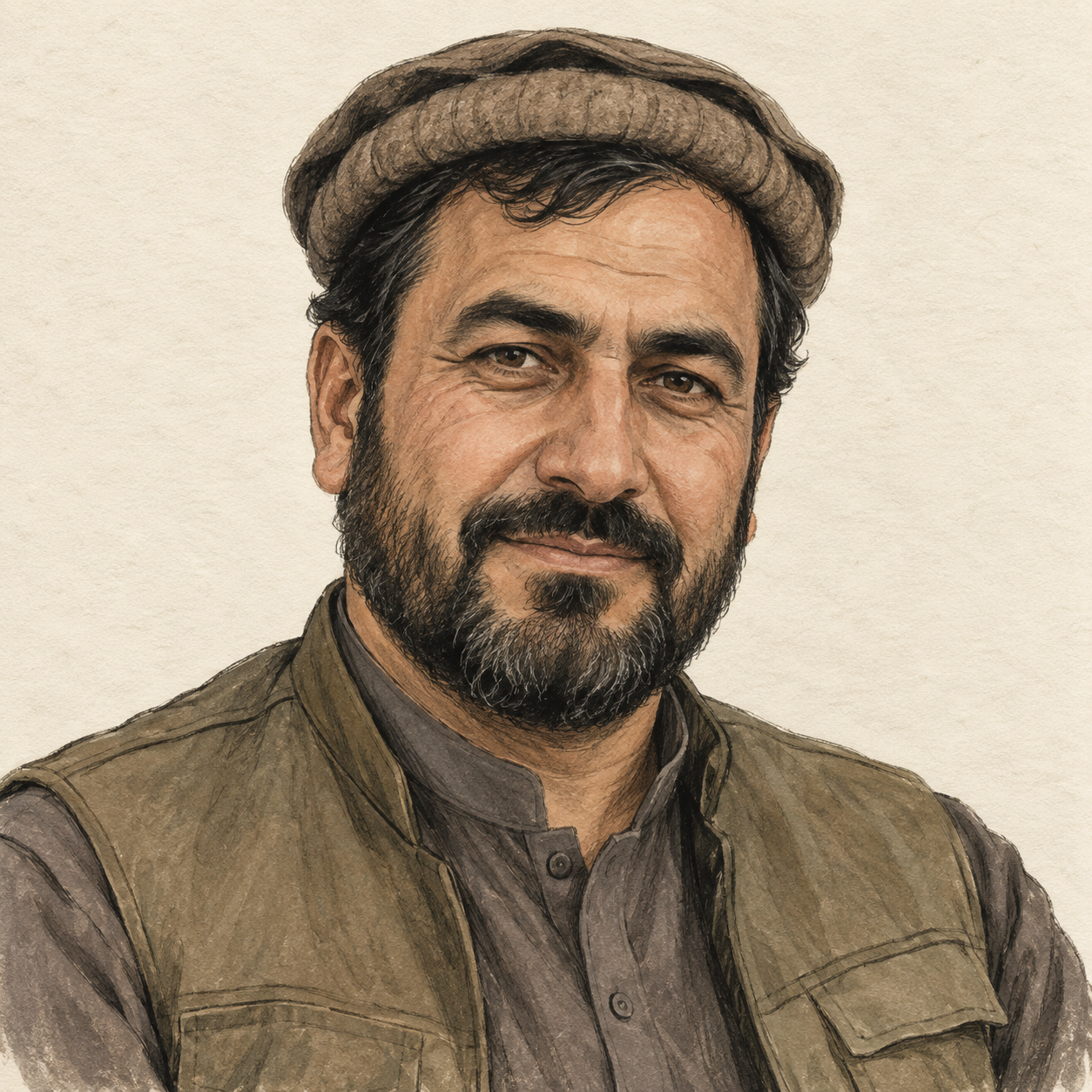 Portrait of Ghorband Parwani
