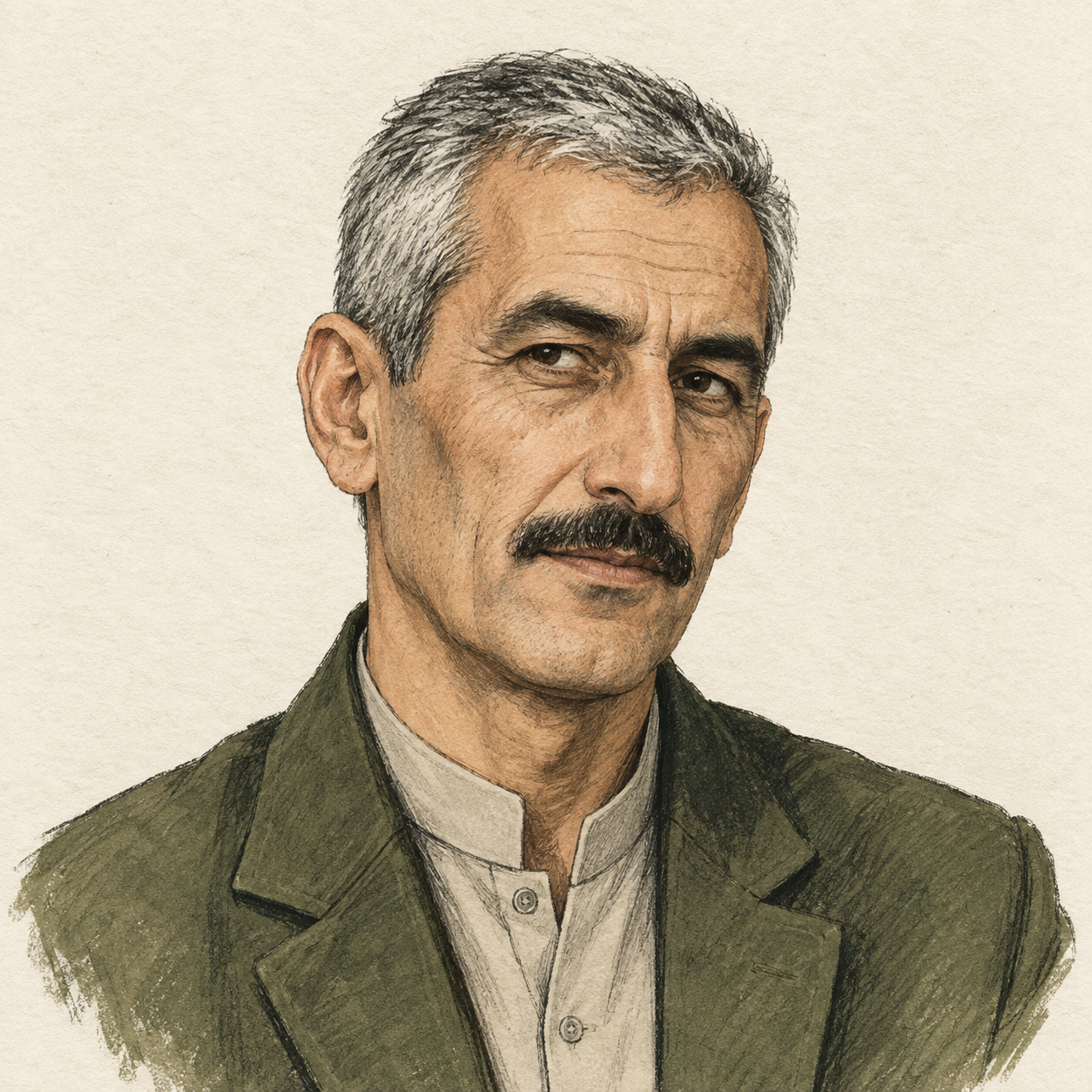 Portrait of Shal Gham Shinwari